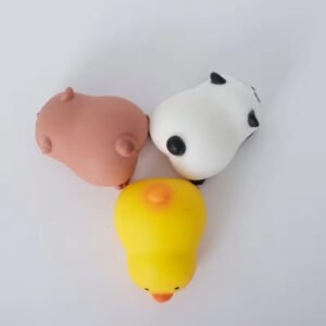 New Arrival Sensory Toy Stretch Squeeze TPR Ball Super Solid Decompression Squishy Toy Anti-Stress Feature